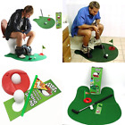 001 Toilet Golf Potty Drinker Toy Putter Putting Game 632096655620