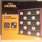 022275212308 Ultra Wilson Blk Golf Ball Display Cabinet 25