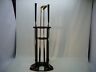 039z26 Bombay Company Wooden Glof Club Display Rack Dated