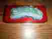 18th Hole Pebble Beach Fairway Replicas Wooden Display Box With Felt Lining