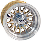 19-157 Set Of Golf Cart Gtw Medusa Inch Machined And Gold