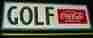 1950s Style Priviledge Sign Coca Cola Golf Nostalgic Wood Club House Drink In Bottles