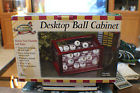 1962 Desktop Ball Cabinet Clubhouse Collectables 68 Golf Balls 716419019624