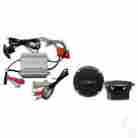 Rad-045 2-channel Red Hawk Golf Cart Mp3 Kit With Waterproof Marine Amplifier 3 Speakers