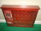 400100227848 Unbranded Golf Ball Display Cabinet Case Wall Rack