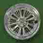 40573 Aftermarket Products 10 Chrome Medusa Golf Cart Wheel Covers Hub Caps Set Of 4 Universal