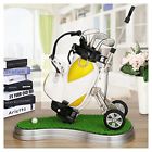 4333887381 Kofull Mini Desktop Golf Bag Pen Holder Clock 601948222686