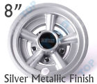 4641-smez Ezgo Oem Golf Cart Silver Metallic Wheel Covers Hub Caps