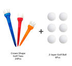 T020b 4894660566244 Posma Crown Shape Golf Tee And Double Layer