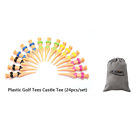 T040cx 4894660566299 Posma Bikini Woman Golf Tees Plastic Tee Multicoloured