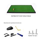 Hm050a 4894679836000 Posma Golf Hitting Training Mat Rubber Back Bundle