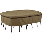 55-213-042401-ec Classic Accessories Hickory Table And Chair Cover Large 052963014150