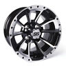 56317 Set Of Golf Cart Clutch Inch Machined And Black Wheel