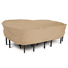 58252-ec Classic Accessories Terrazzo Patio Table Chair Set Cover 052963009767