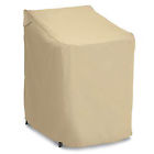 58972-ec Classic Accessories Terrazzo Stackable Patio Chairs Cover Sand 052963009842