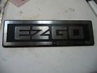 6134 Ez Go Golf Cart Name Plate Front Emblem