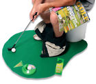 655003924954 Gold Club Toilet Golf