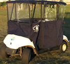680226258135 Clearvision Clear Vision Golf Cart Cover Xl Black
