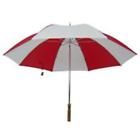 Tf-06 718928706606 Homebasix Golf Umbrella 29 Red White Umbrellas