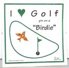 735767790443 Noc Vintage Love Golf Pin On Birdie Bird