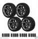 750394pkg Tires 14- Optimus Backlash -- Package Wheels Machined