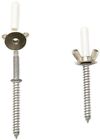 771501 Exterior Shutters Silver In Economy Fastener Clamping System 691171771501