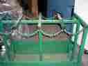 8bay63 Cylinder Trolley Leebaw Mfg 4 Wheels Cart Very Heavy Duty 8 Bay