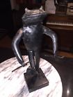 Ac0163 By Frustrated Frog Golfer Metal Statue Figurine With Broken Golf