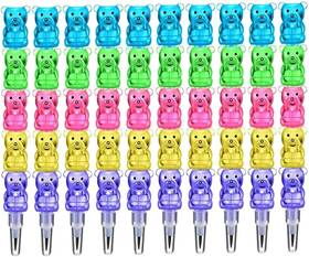 Yh272 Acfun 10pcs Cute Bear Colorful Non-sharpening Stackable Pencils 5 Multicolor
