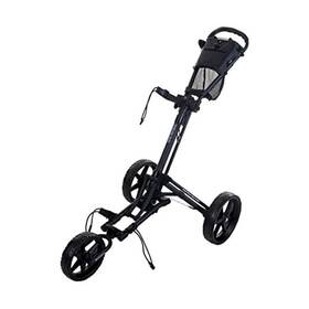 Ff4200150 Acm Products Fastfold Trike 2.0 Flat Folding 3 Wheel Push/pull Golf Cart Charcoal/black