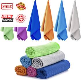 Ailawuu 791450479316 Cooling 40 Inch X 12 Green/purple/dark Blue/orange/light Blue/gray