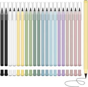 F5-3110243 Ainiv 20 Pcs Inkless Pencil 1 Count Pack Of Pieces-morandi Colors