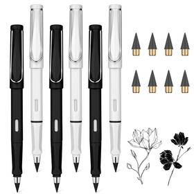 F5-3589097 Ainiv Inkless Pencil Forever 1 Count Pack Of 6 Sets Black And White