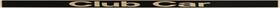 Cart-18 Aix 313085228215 Drive-up Name Plate For Club Car Ds Emblem Black Gold Golf Inch X 2.24