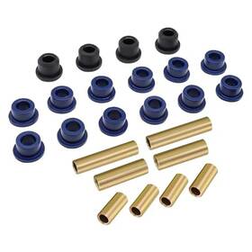 Aix-cb-079 Aix Golf Cart Bushing And Sleeve Kit Front Or Rear Leaf Spring Upper A Black