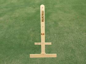 Um-lg-1000 Allamericantailgate.com University Of Miami Engraved Ladder Golf / Toss Lawn Game