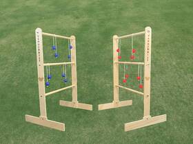 Vu-lg-1000 Allamericantailgate.com Vanderbilt University Engraved Ladder Golf / Toss Lawn Game