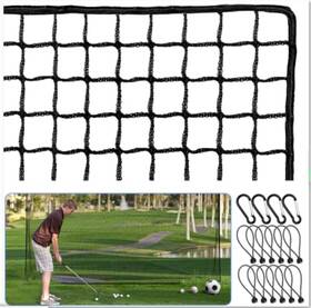 Xcw-10x10-us Amazgolf Golf Net 10ft 15ft 20ft 25ft 30ft 40ft Practice 10 Black