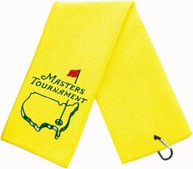 Amitrely 635405799305 Funny Golf Towel Marsters Tournament For Bags Yellow