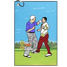 Amitrely 635412451586 Funny Printed Golf Towels For Bags With Clip Large 1