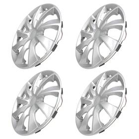 165219-5247-1705420381 Anglewide 4pcs/ Set Car Cover 15 Inch Hub Caps Wheel Fit For 2004-2006 To