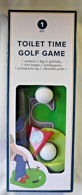 Ankyo 886804158525 Toilet Time Golf Game