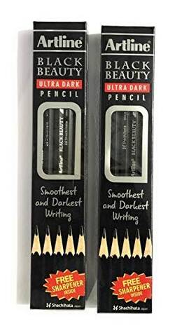 Atpnbb10p2a Artline Black Beauty Ultra Dark Pencil Pack Of 2 Atpnbb10p2a Artline Black Beauty Ultra Dark Pencil Pack Of 2