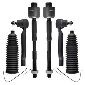 Astarpro Zev800550 Zes800583-6 - Front 6pc Tie Rods Kit For 08-13 Nissan Rogue 14-15 Select