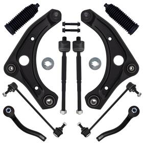 Auqdd Rk621576 10pc Front End Suspension Kit Fit For 2012-2019 Ni-ssan Versa 14-19 Ve