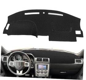 Ak9943k185 Autoking Dash Cover Mat For Dodge Challenger With Light Sensor Without Speaker Cutout Black