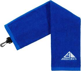 Axiom 631383249559 Discs Icon Logo Disc Golf Towel Small White