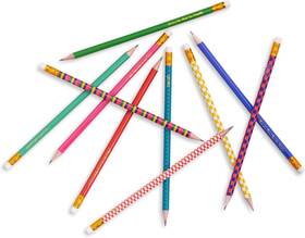 2400616 Ban.do Write On Colorful Pencil Set Of 10 Pre-sharpened 1 Count Pack
