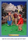 Banana Bunch Humorous Golf Art