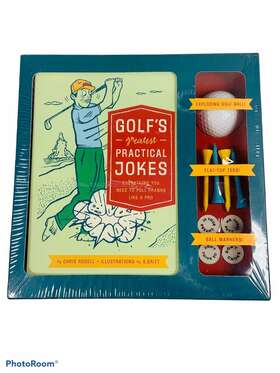 Becker & Mayer 780811857741 Factory Sealed Golfs Greatest Practical Jokes And Pranks Like A Pro Guide